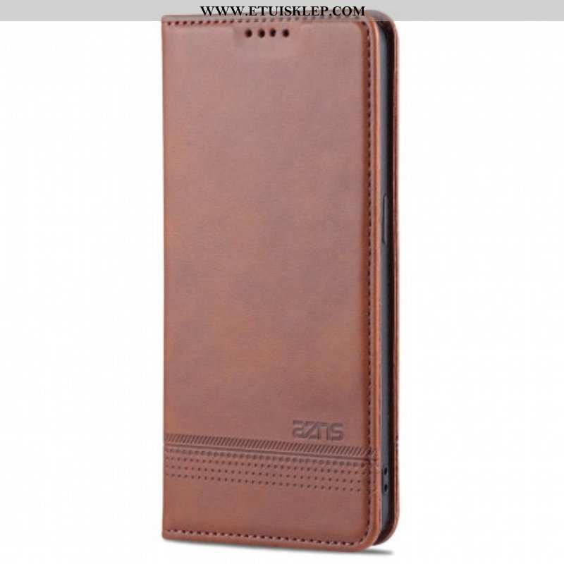 Etui Na Telefon do Oppo Reno 6 5G Etui Folio Stylizacja Skóry Azns